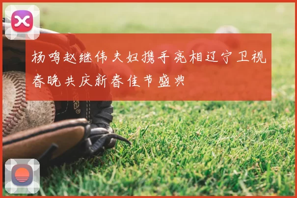 杨鸣赵继伟夫妇携手亮相辽宁卫视春晚共庆新春佳节盛典